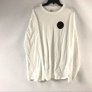 New Era Men’s Longsleeve Tee Shirt Size 2XL White
